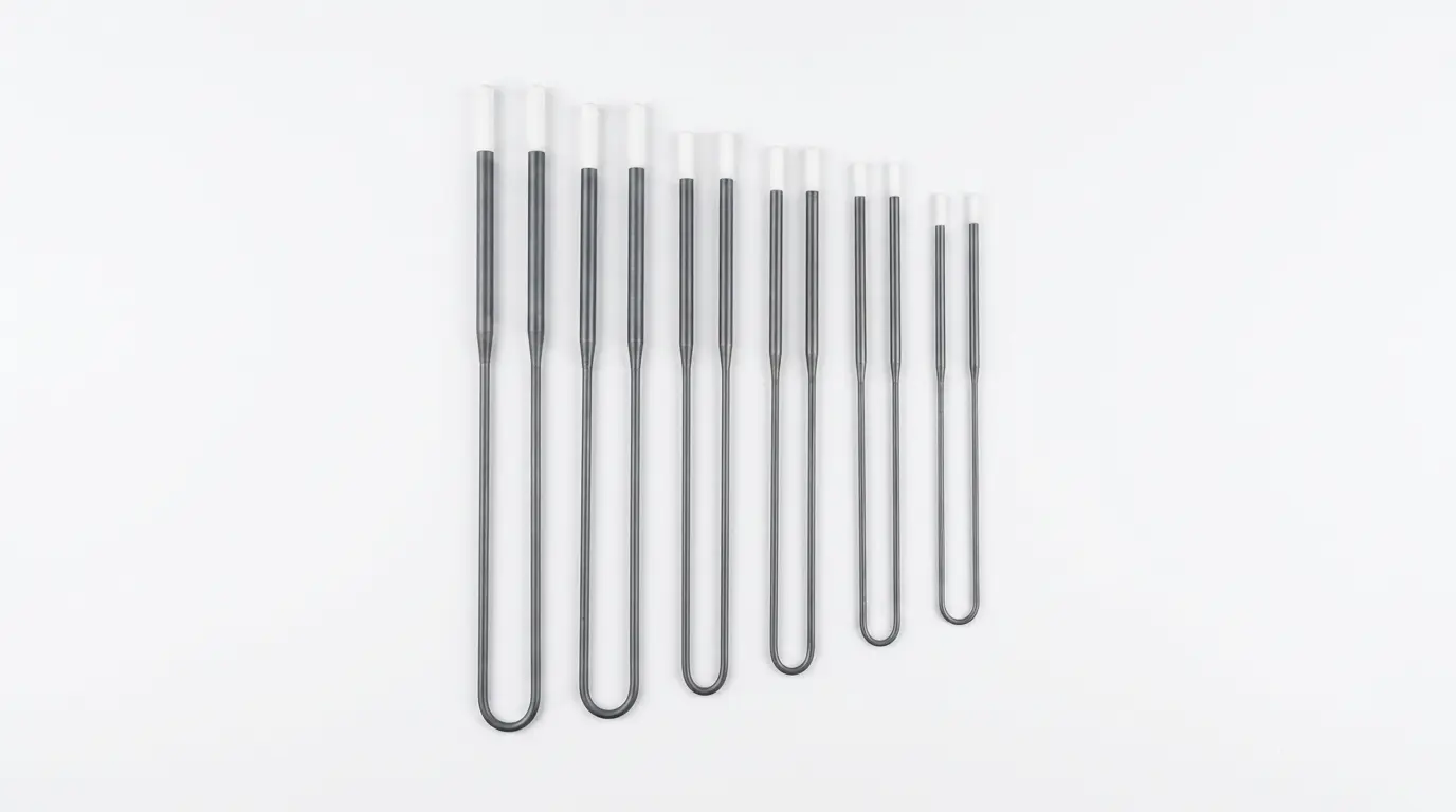 MoSi2 heating elements for sintering furnaces
